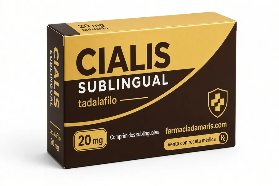 Cialis Sublingual tadalafilo comprimidos bucodispersables en farmacia online España