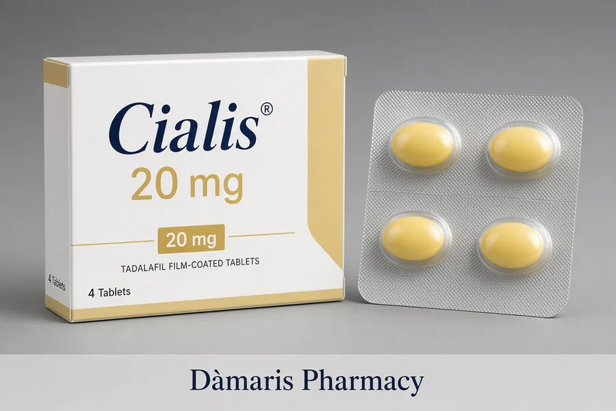 Cialis 20 mg comprimidos recubiertos con película Dàmaris Pharmacy