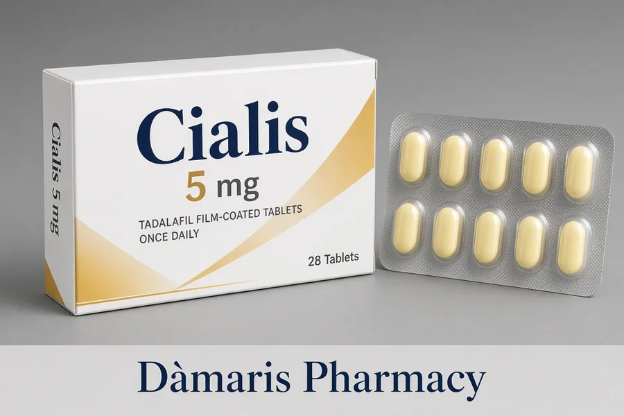 Comprar Cialis 5 mg comprimidos recubiertos con película Farmàcia Dàmaris