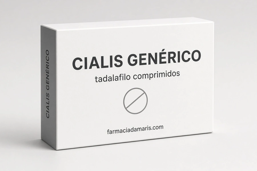 Cialis Genérico Tadalafilo comprimidos recubiertos con película Farmàcia Dàmaris