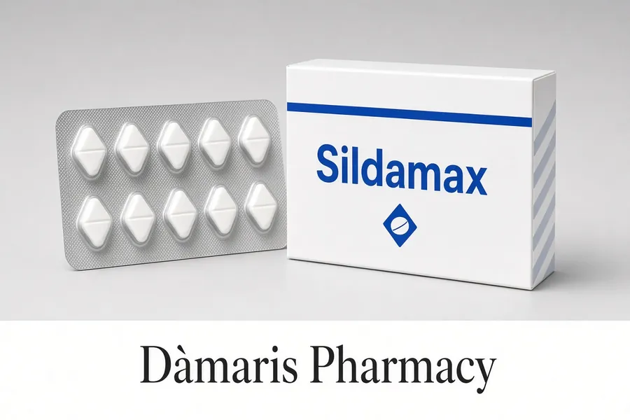 Comprar Sildamax 100 mg comprimidos de sildenafilo citrato Farmàcia Dàmaris