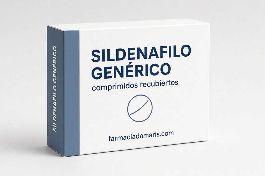 Comprar Sildenafilo genérico comprimidos recubiertos con película Farmàcia Dàmaris