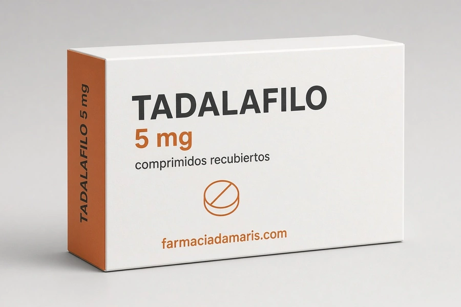 Comprar Tadalafilo 5 mg comprimidos recubiertos con película Farmàcia Dàmaris