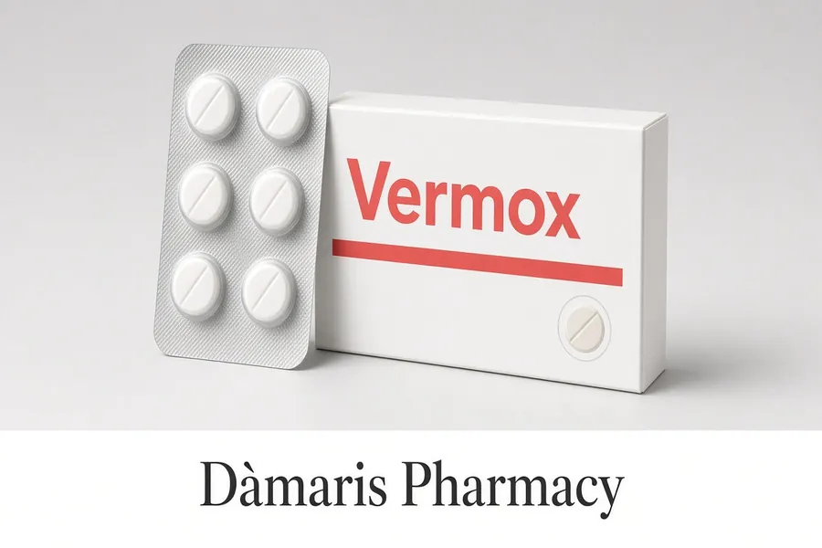 Comprar Vermox 100 mg mebendazol comprimidos masticables Farmàcia Dàmaris