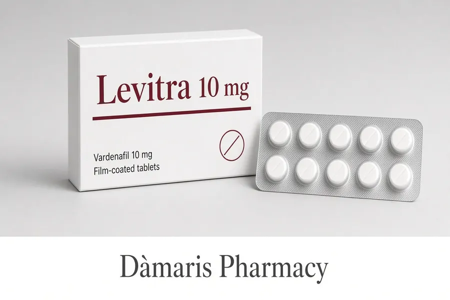 Levitra 10 mg comprimidos recubiertos con película Farmàcia Dàmaris