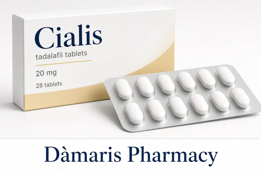Pastillas Cialis comprimidos recubiertos con película Farmàcia Dàmaris