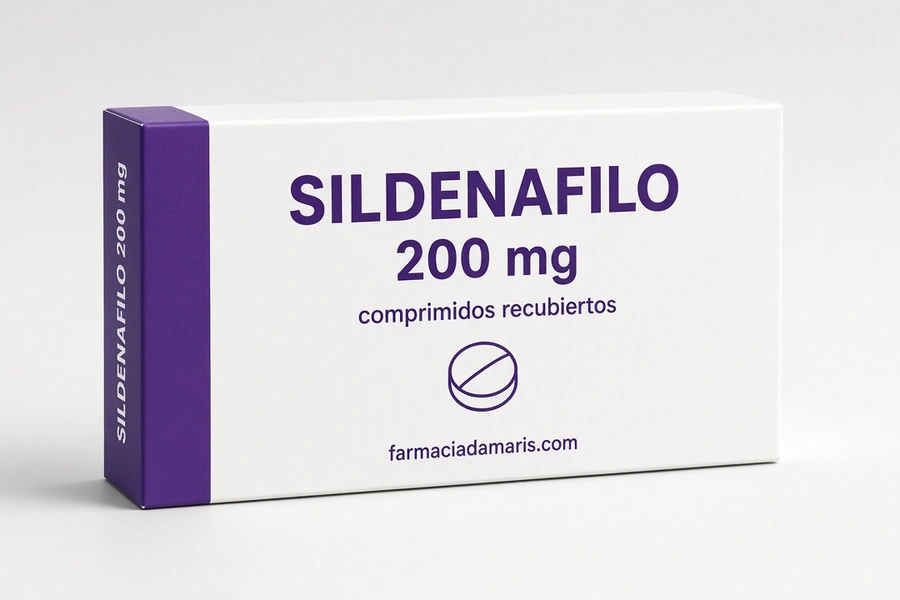 Comprar Sildenafilo 200 mg comprimidos recubiertos con película Farmàcia Dàmaris