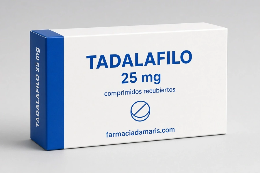 Comprar Tadalafilo 2.5 mg comprimidos recubiertos con película Farmàcia Dàmaris