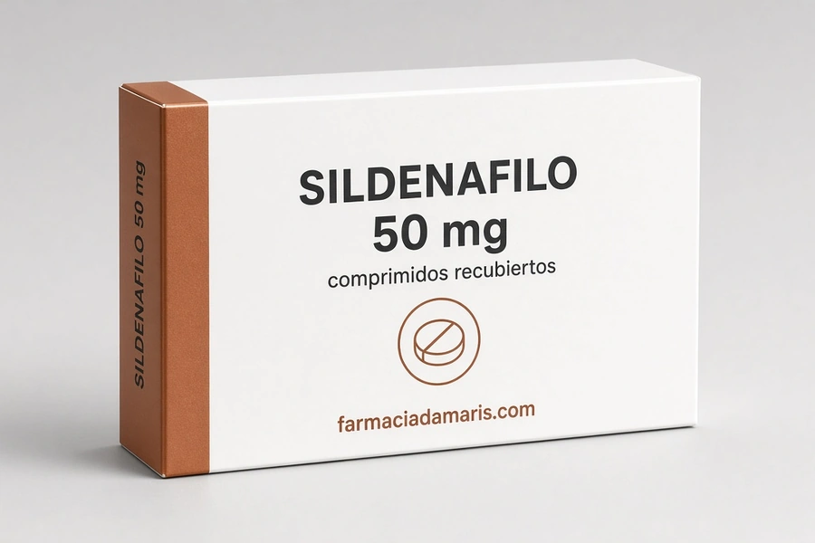 Comprar Sildenafilo 50 mg comprimidos recubiertos con película Farmàcia Dàmaris