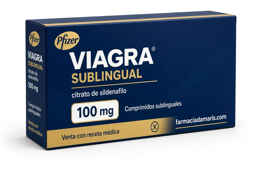 Viagra Sublingual 100 mg sildenafilo comprimidos en farmacia online España